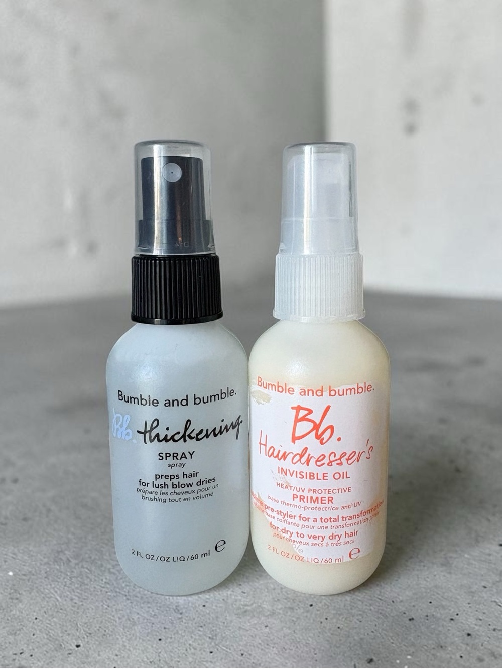 Bumble & bumble BB Hairdresser's Invisible Oil & Thickening Spray 2 Fl Oz NEW